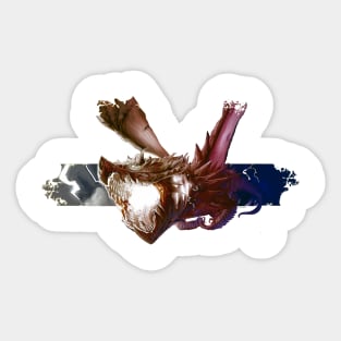 Lightning Dragon Sticker